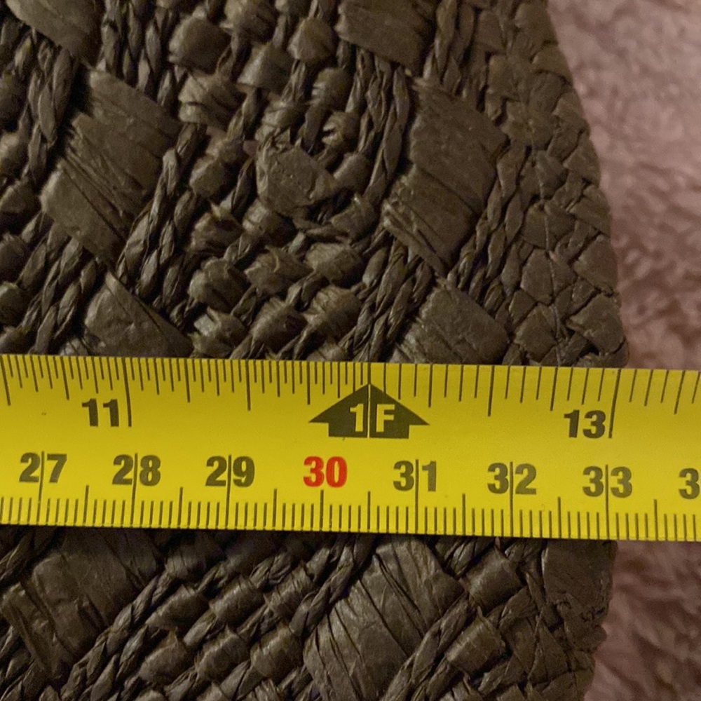 Brown color Tropical Trends brand summer Western style hat, in good condition - Picture 10 of 13